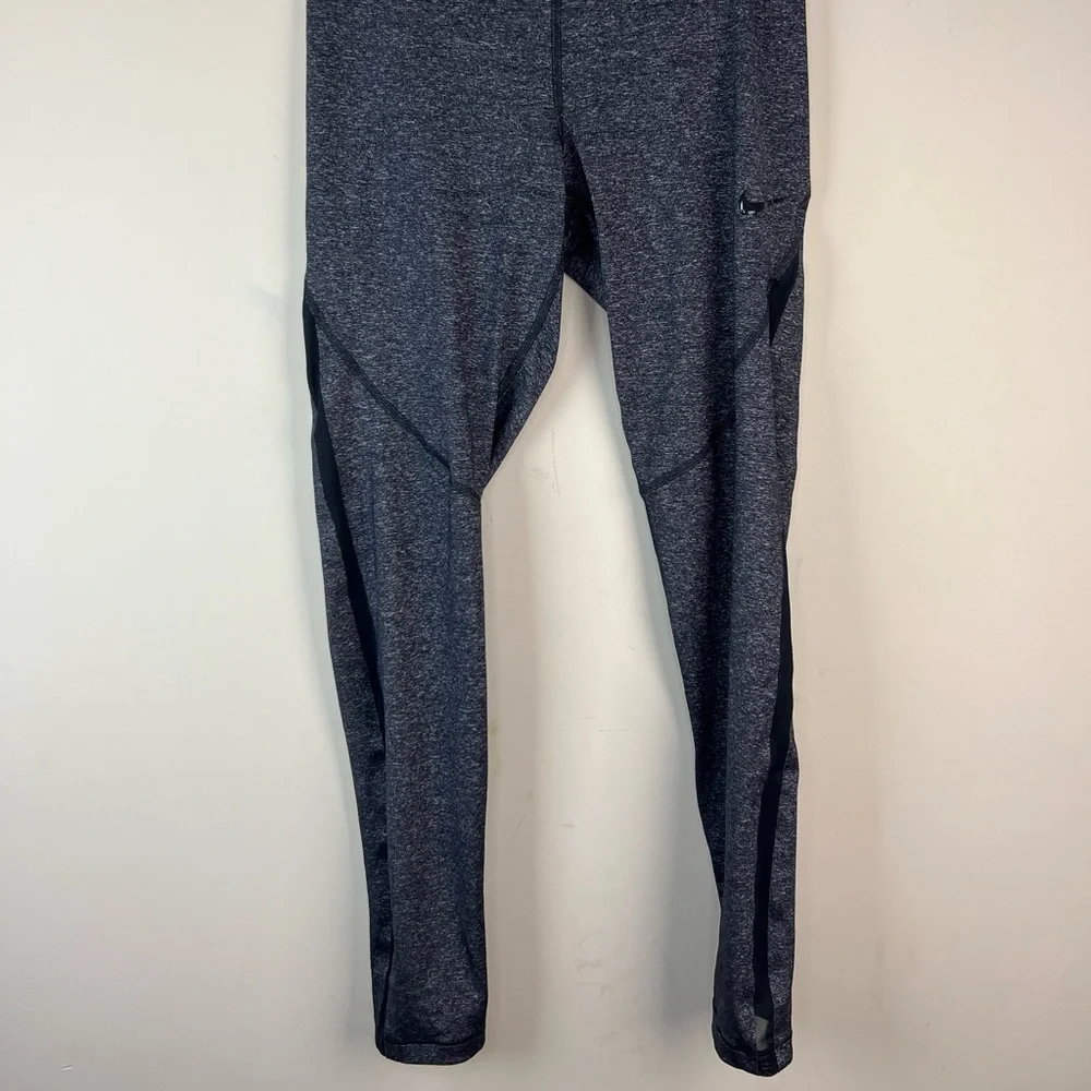 Nike Pro Hyper Cool Gray Leggings, Large